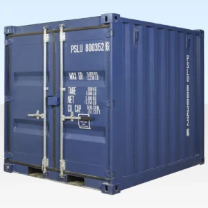 8ft Shipping Container (One Trip) Blue