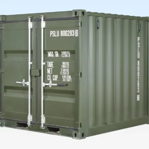 8ft One Trip Shipping Container Green