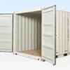 10ft x 8ft Shipping Container (One Trip) White - Image 2