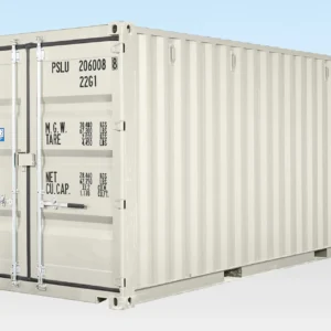 20ft Shipping Container (One Trip) White