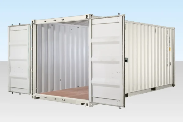 20ft Shipping Container (One Trip) White - Image 3