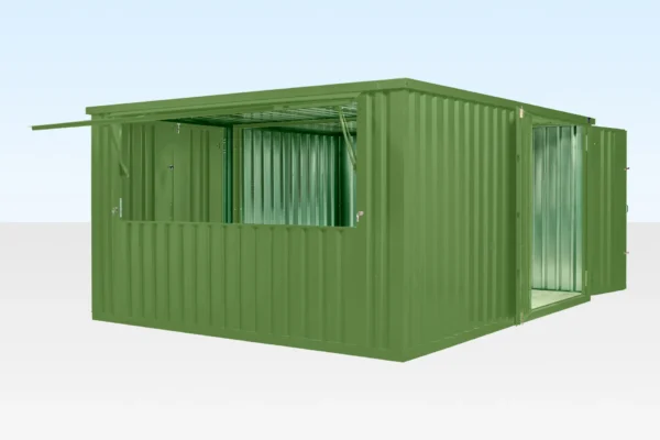 4m XL Flat Pack Kiosk & Side Linked Store Bundle - Image 3