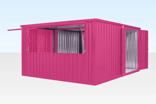 8m x 2m End Linked Flat Packed Kiosk Bundle - Image 2