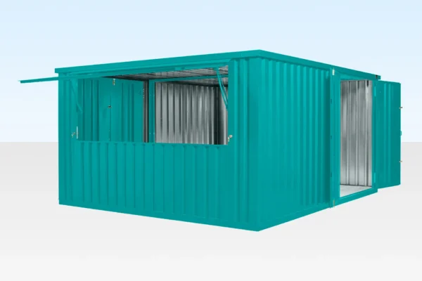 8m x 2m End Linked Flat Packed Kiosk Bundle