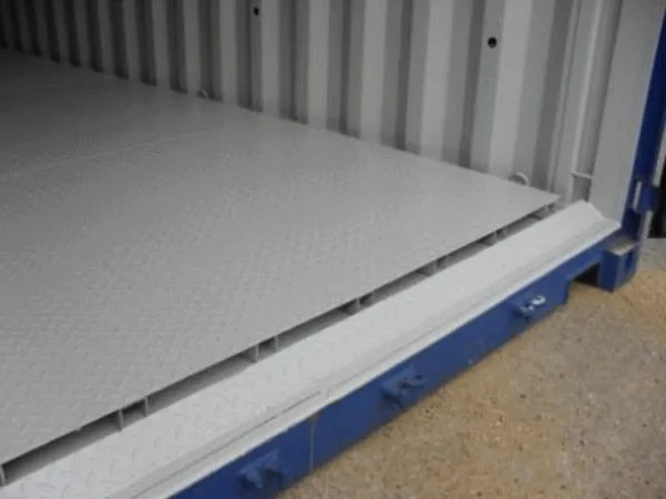 20ft x 8ft Flat Floor Bunded Store