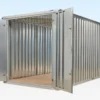 6m XL Flat Pack Container Store – Galvanised