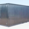 6m XL Flat Pack Container Store – Galvanised - Image 3