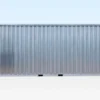 6m XL Flat Pack Container Store – Galvanised - Image 4
