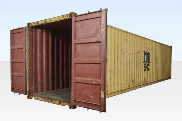 40ft x 8ft Used Shipping Container – High-Cube - Image 4