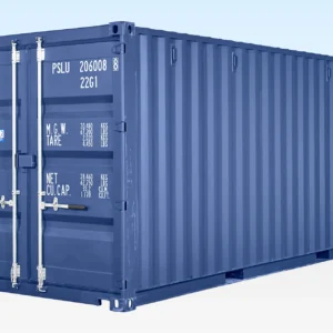 20ft Shipping Container (One Trip) Blue