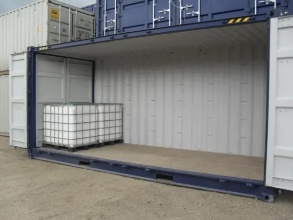 20ft Hi Cube Container (9′ 6″ high) suitable for IBC storage - Image 5