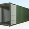 40ft Shipping Container Green (RAL 6007)