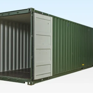 40ft Shipping Container Green (RAL 6007)