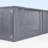 3m XL Flat Pack Kiosk & End Linked Store Bundle (RAL7015)