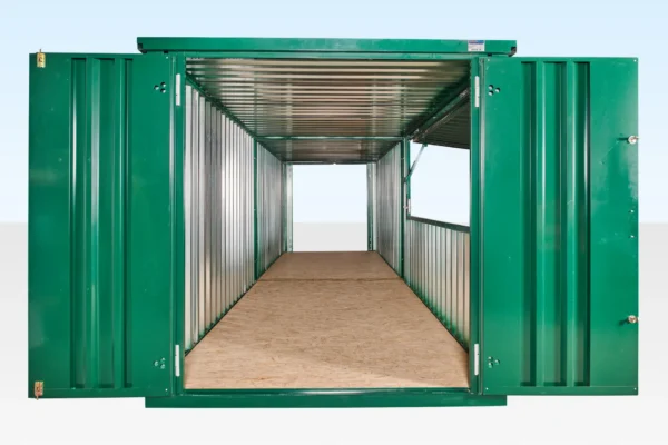 3m XL Flat Pack Kiosk & End Linked Store Bundle (RAL6005)